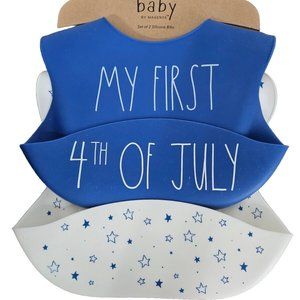 Rae Dunn Silicone Bibs